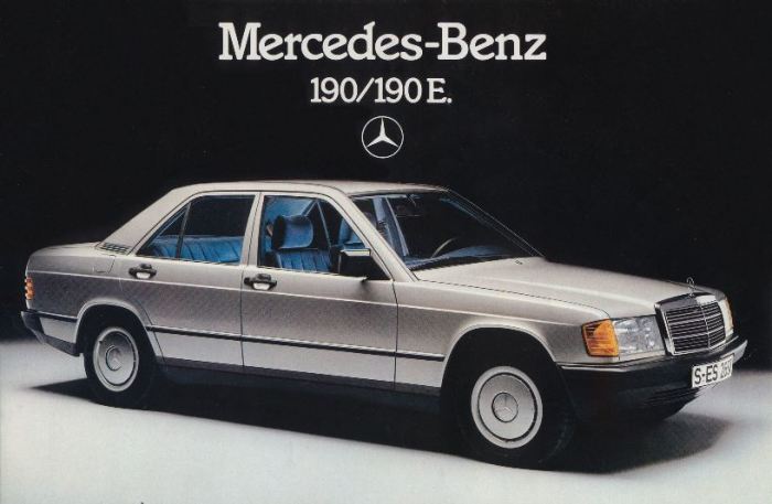 Модель 190 (W201) - самый маленький Mercedes-Benz 1980-х годов. | Фото: topruscar.ru.