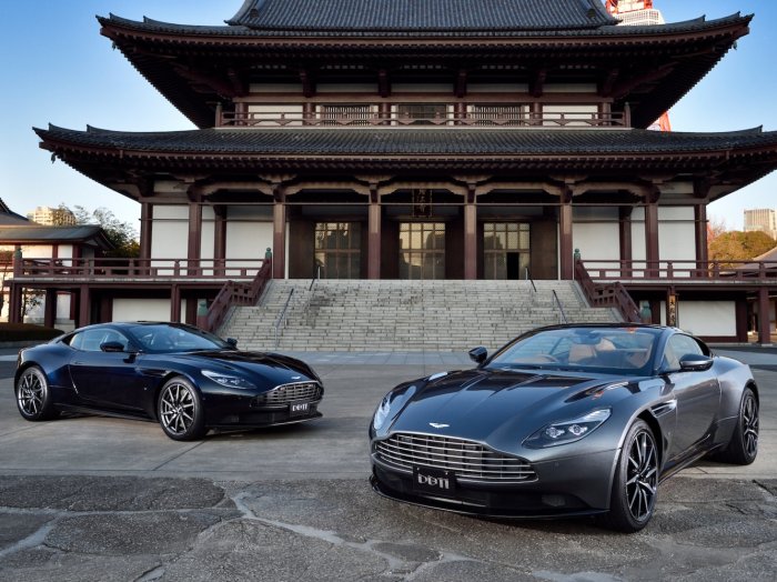 Стильный Aston Martin DB11 даже боишься.