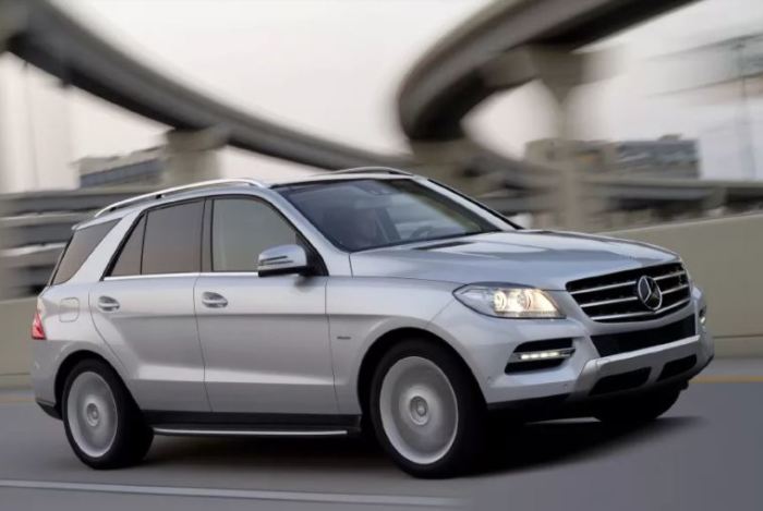 Не Геликом единым, а Mercedes-Benz ML.