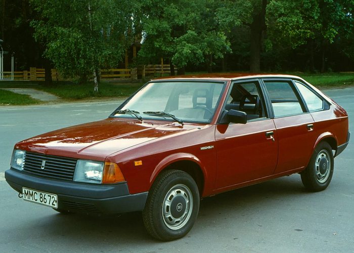 Москвич 2141 - одна из последних советских моделей.