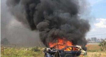 Tesla самостійно розігналася і вибухнула з власником всередині