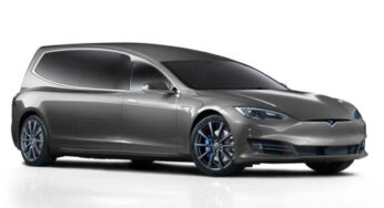 У Великобританії почнуть продавати електричні катафалки на базі Tesla Model S