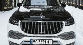 В Україні помітили розкішний позашляховик Maybach: фото