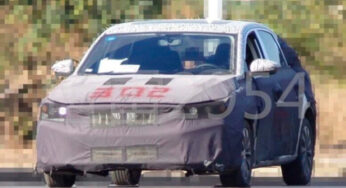 Новый седан от Geely заметили во время тестов