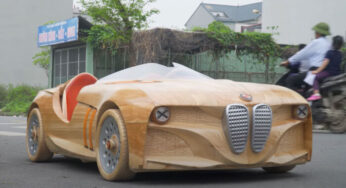 У В’єтнамі зробили дерев’яну копію родстера BMW 328 Hommage
