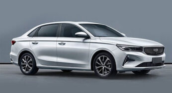 Опубликовали изображения нового седана Geely Emgrand