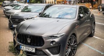 В Украине засняли очень быстрый кроссовер с мотором Ferrari