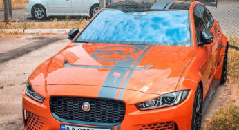 В Україні засвітився найрідкісніший і найкрутіший Jaguar сучасності