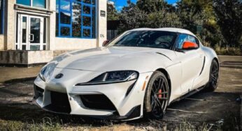 В Украине засветился редкий спорткар Toyota Supra