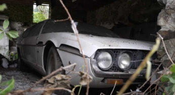 Ультра-редкий Lamborghini найден в сарае после трех десятилетий простоя
