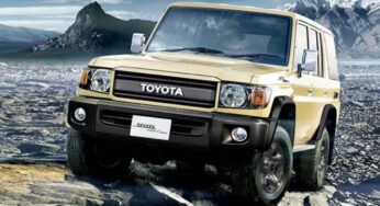Начались продажи обновленного Toyota Land Cruiser 70