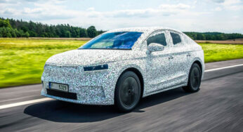Компания Skoda анонсировала новое электрическое купе кроссовер Enyaq Coupe iV