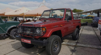 В Украине засветился винтажный Land Cruiser