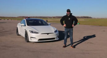 Самый быстрый серийный автомобиль в истории от Tesla показал серьезную проблему во время тестов