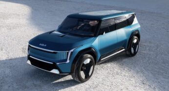 Презентовали самый большой электрический кроссовер Kia EV9