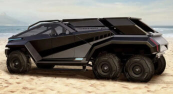 В сети показали футуристический пикап Thundertruck