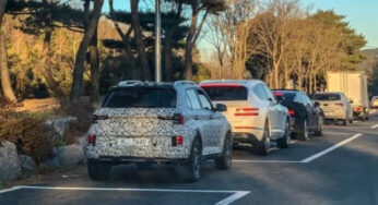 Новый кроссовер от Hyundai был замечен во время тестов