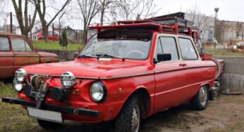 В Украине построили необычный «туристический» Запорожец