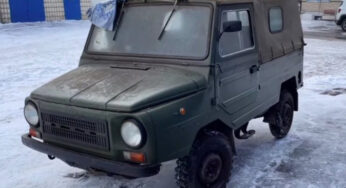 В сарае нашли уникальный украинский вездеход «Волынянка» практически без пробега