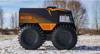 Украинская компания Sherp отказалась от производства своих вездеходов в России