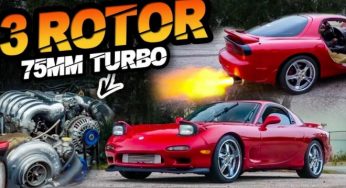 В сети показали огнедышащую трехроторную Mazda RX-7