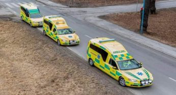 Швеция передала Украине уникальные автомобили скорой помощи