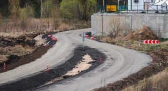 У Стоянці на трасі М-06 Київ – Чоп збудували тимчасову переправу через Ірпінь