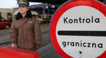 На границе Польши и Украины образовались километровые очереди