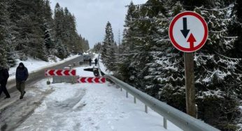 На трасі Львів-Самбір утворилася велика прірва