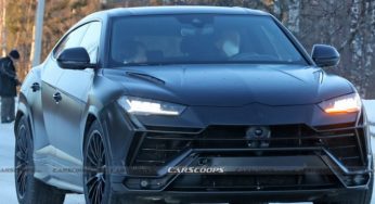 Фотошпионы засняли обновленный кроссовер Lamborghini Urus