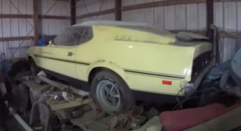 Забыли на 46 лет: в американском сарае нашли редкий Mustang
