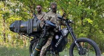 Украинская армия на фронте используют «бандеробайки»