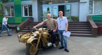 В Украине зарегистрировали уникальный мотоцикл BMW