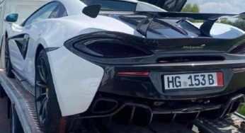 В Украину ввезли по бесплатной растаможке суперкар McLaren за 100 тысяч долларов