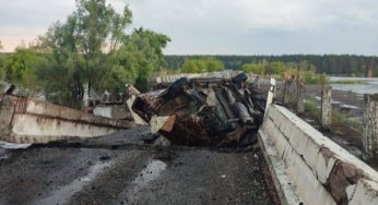 Під Києвом від вибуху обвалився міст: схема об’їзду