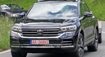 Новый Volkswagen Touareg заметили во время тестов