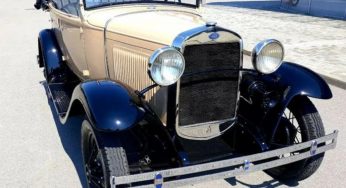 В Украине отреставрировали почти 100-летний автомобиль