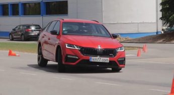 Skoda Octavia RS провалила «лосиный тест»