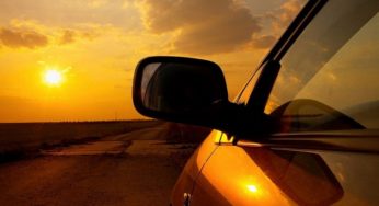 Автомобили черного цвета на солнце нагреваются до 70 градусов