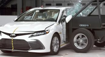 Новая Toyota Camry не прошла боковой краш-тест