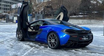 У Німеччині помітили суперкар McLaren на українських номерах