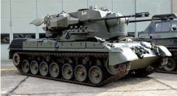 В Україні з’явились ще чотири самохідні зенітки Gepard