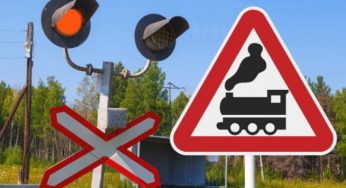 Полиция напомнила водителям правила проезда железнодорожного переезда