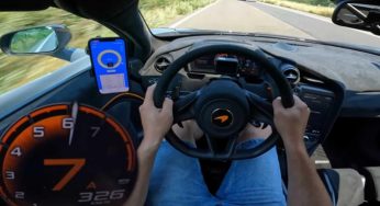 В сети показали суперкар McLaren 765LT, который разгоняется до 326 км/ч