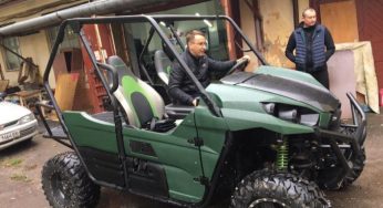 Украинец создал уникальное багги для ВСУ