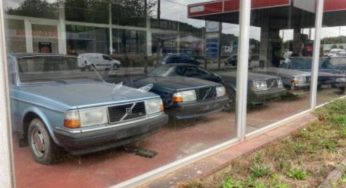 В Бельгии обнаружили заброшенный автосалон с нетронутыми 30-летними Volvo