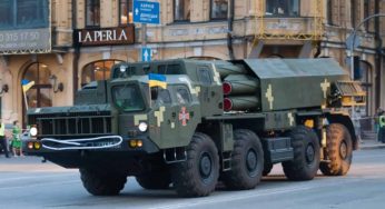 У Європі презентували нову версію української системи залпового вогню «Вільха»