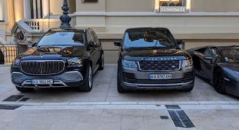 Показали эксклюзивные авто, на которых ездят в Монако украинские VIP-беженцы