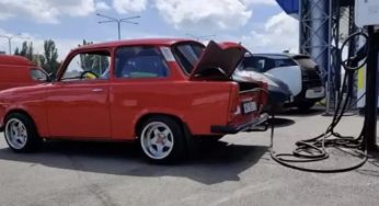 Украинец переработал культовый немецкий автомобиль 70-х в скоростной электрокар