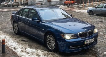 В Украине заметили редкий спортивный седан BMW